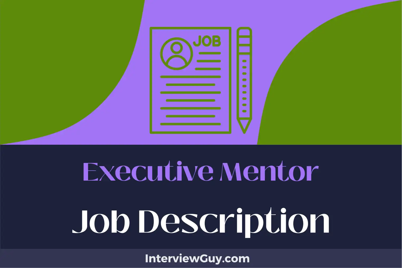 executive mentor job description