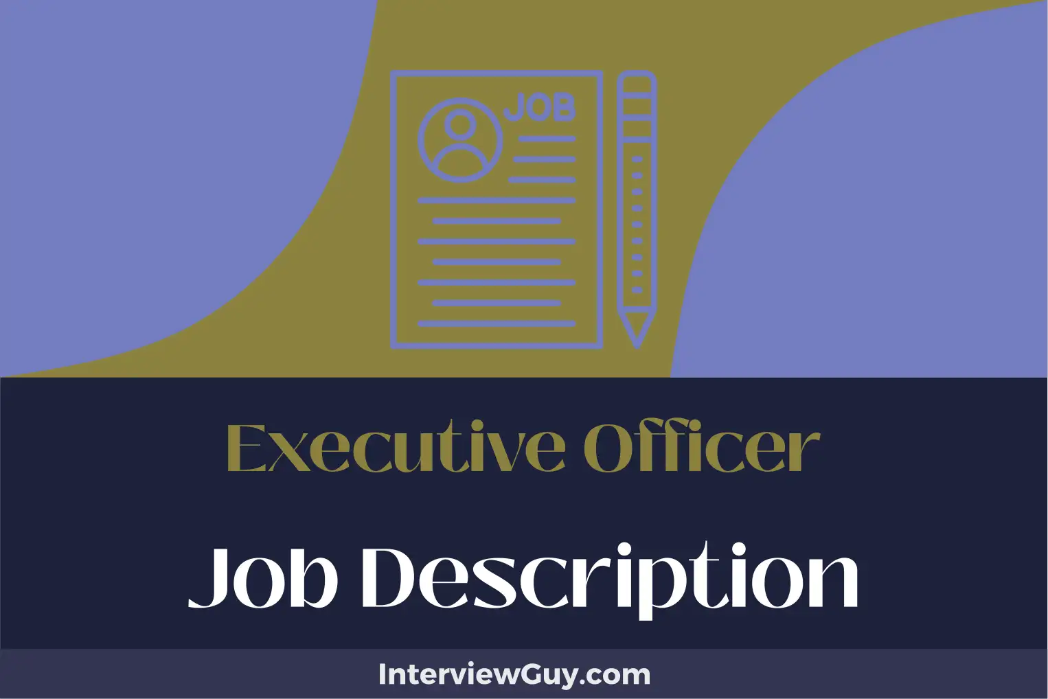 executive officer job description