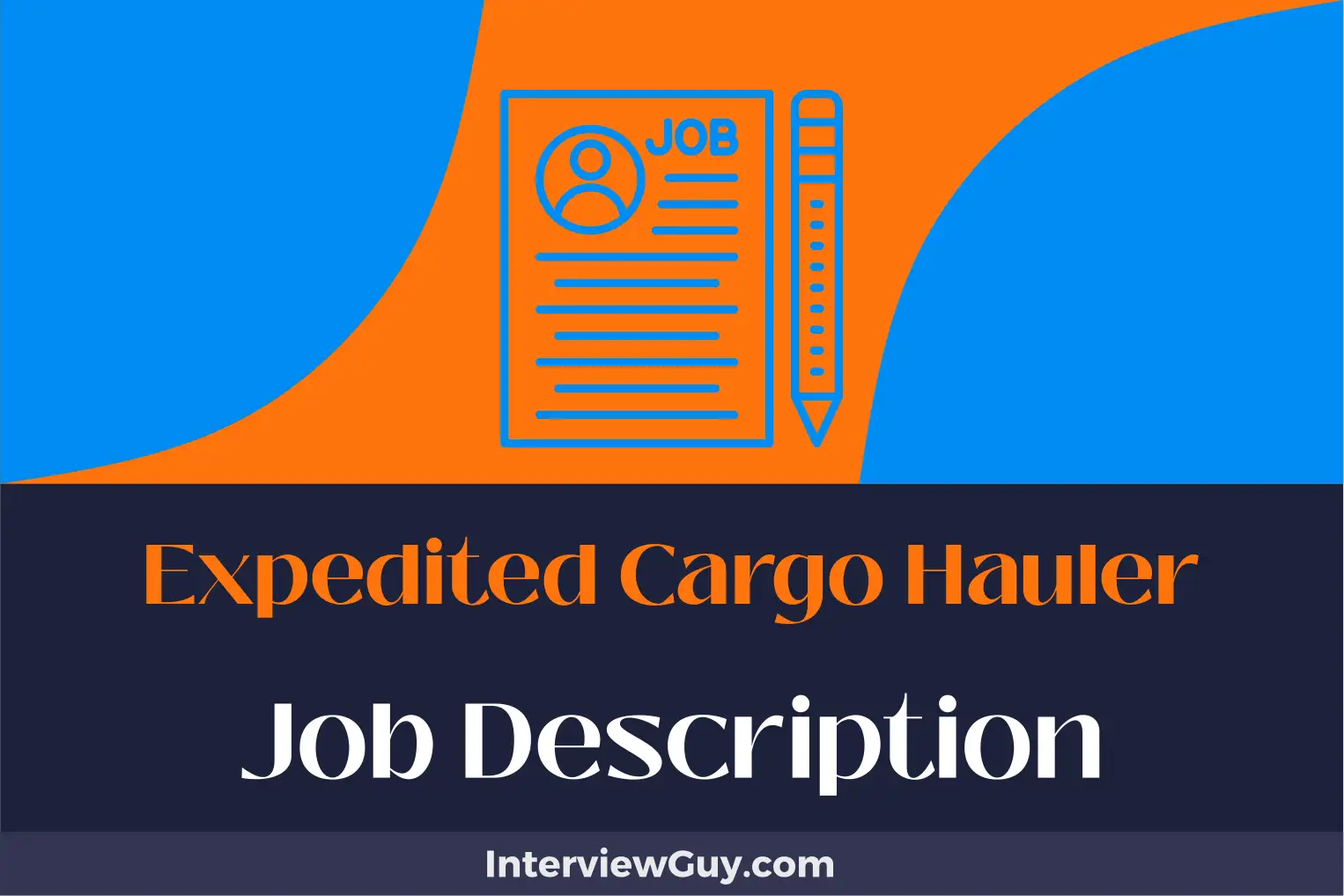 expedited cargo hauler job description