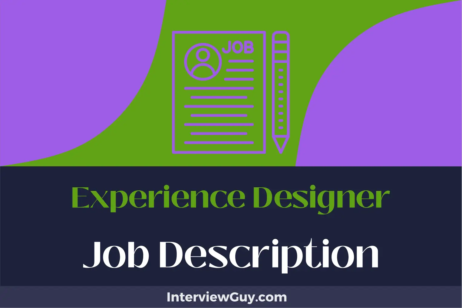 experience designer job description