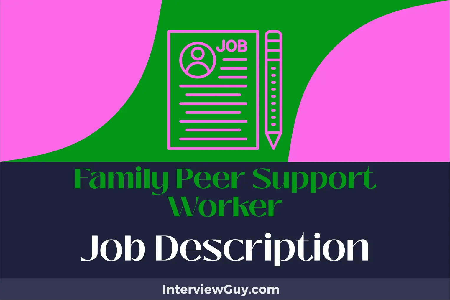 family peer support worker job description