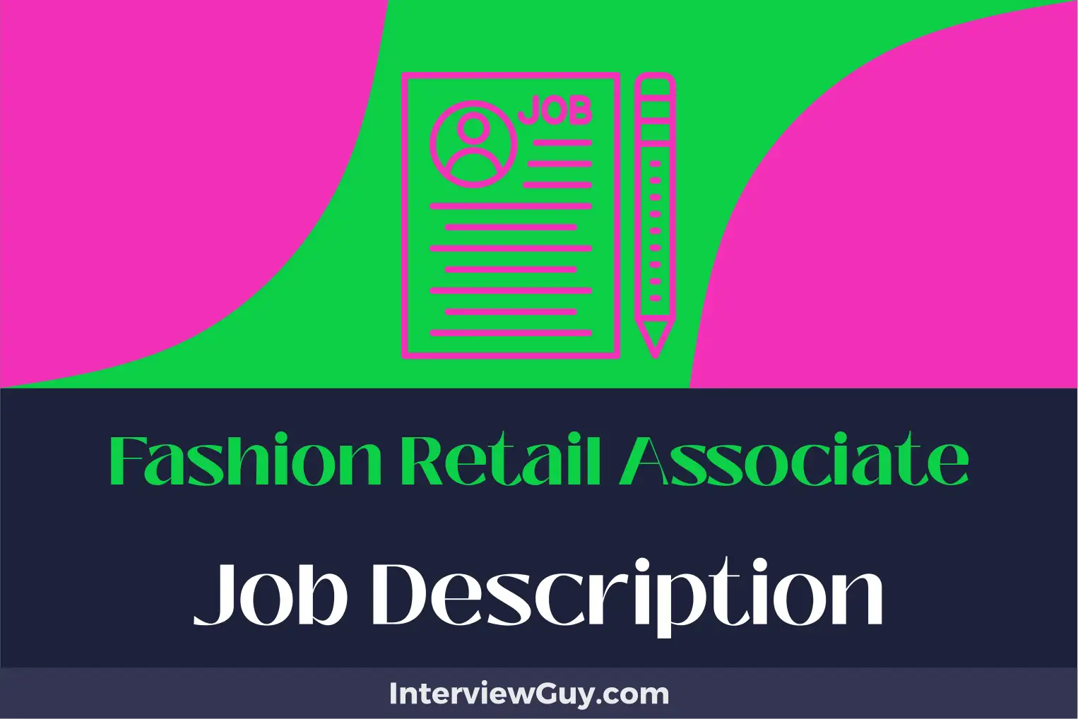 fashion retail associate job description