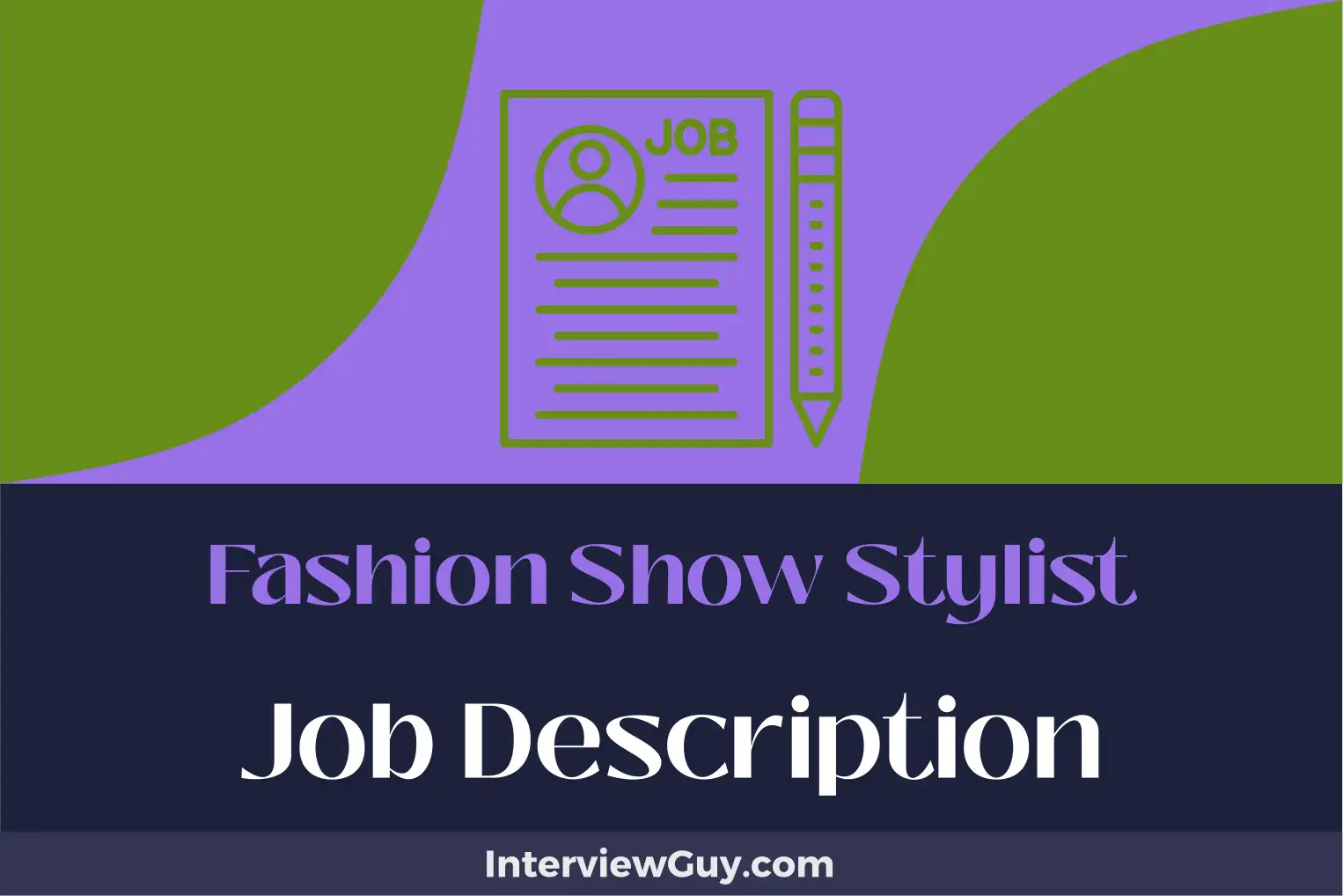 fashion show stylist job description