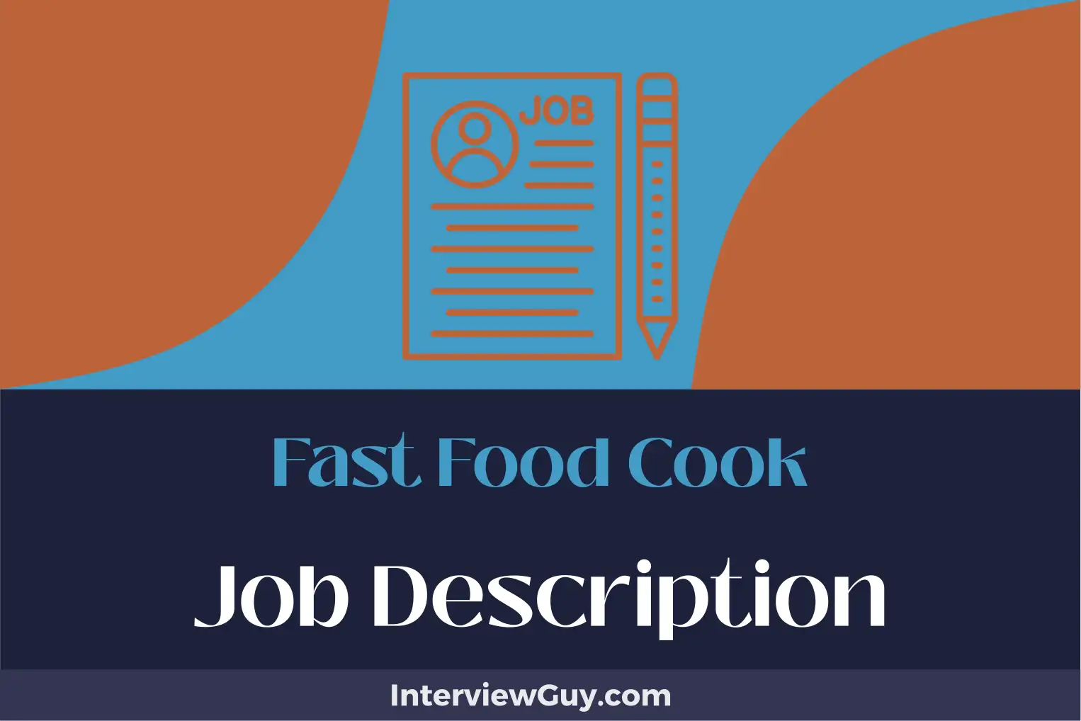 fast food cook job description