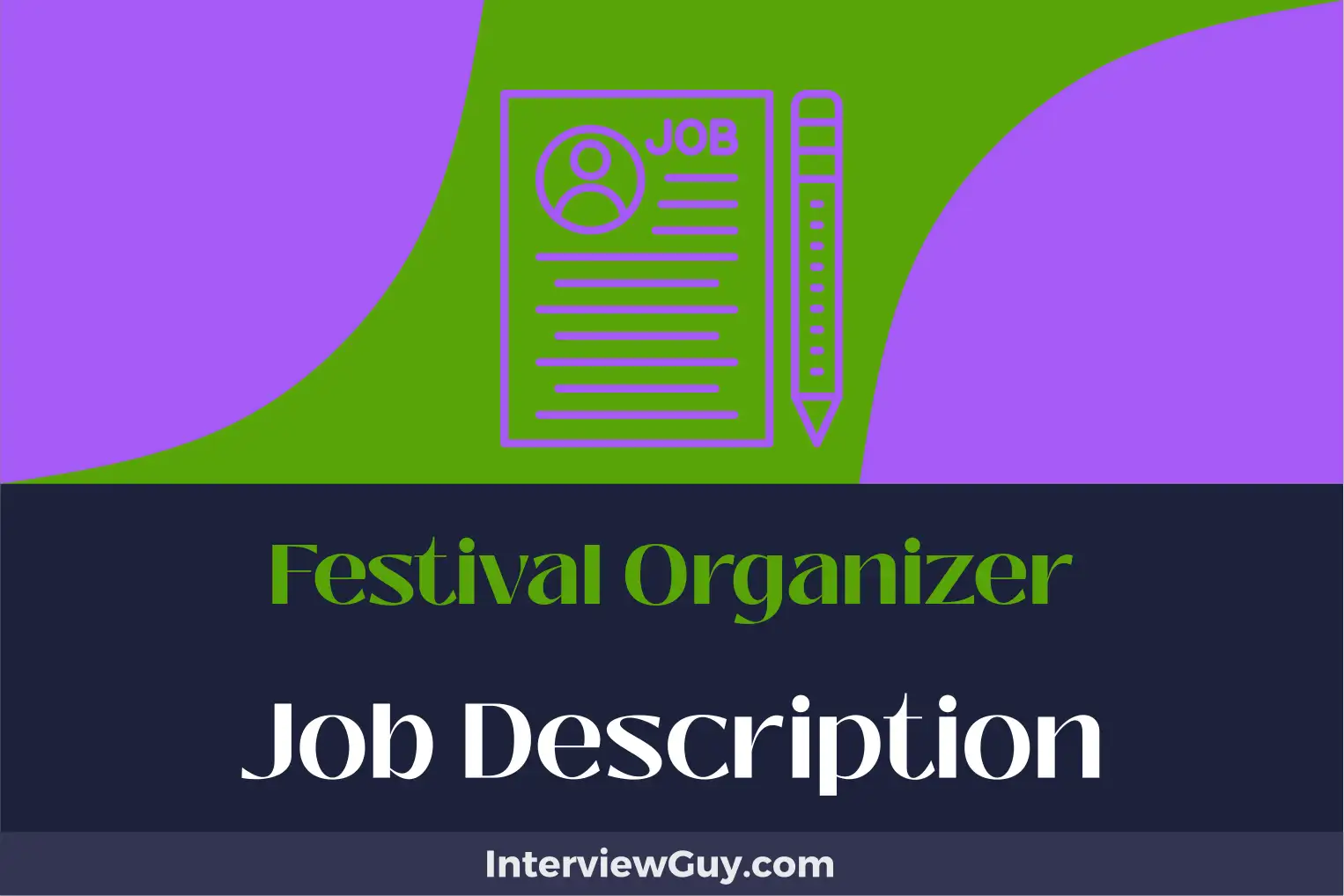 festival organizer job description