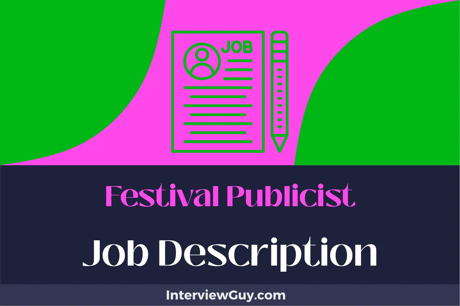 festival publicist job description