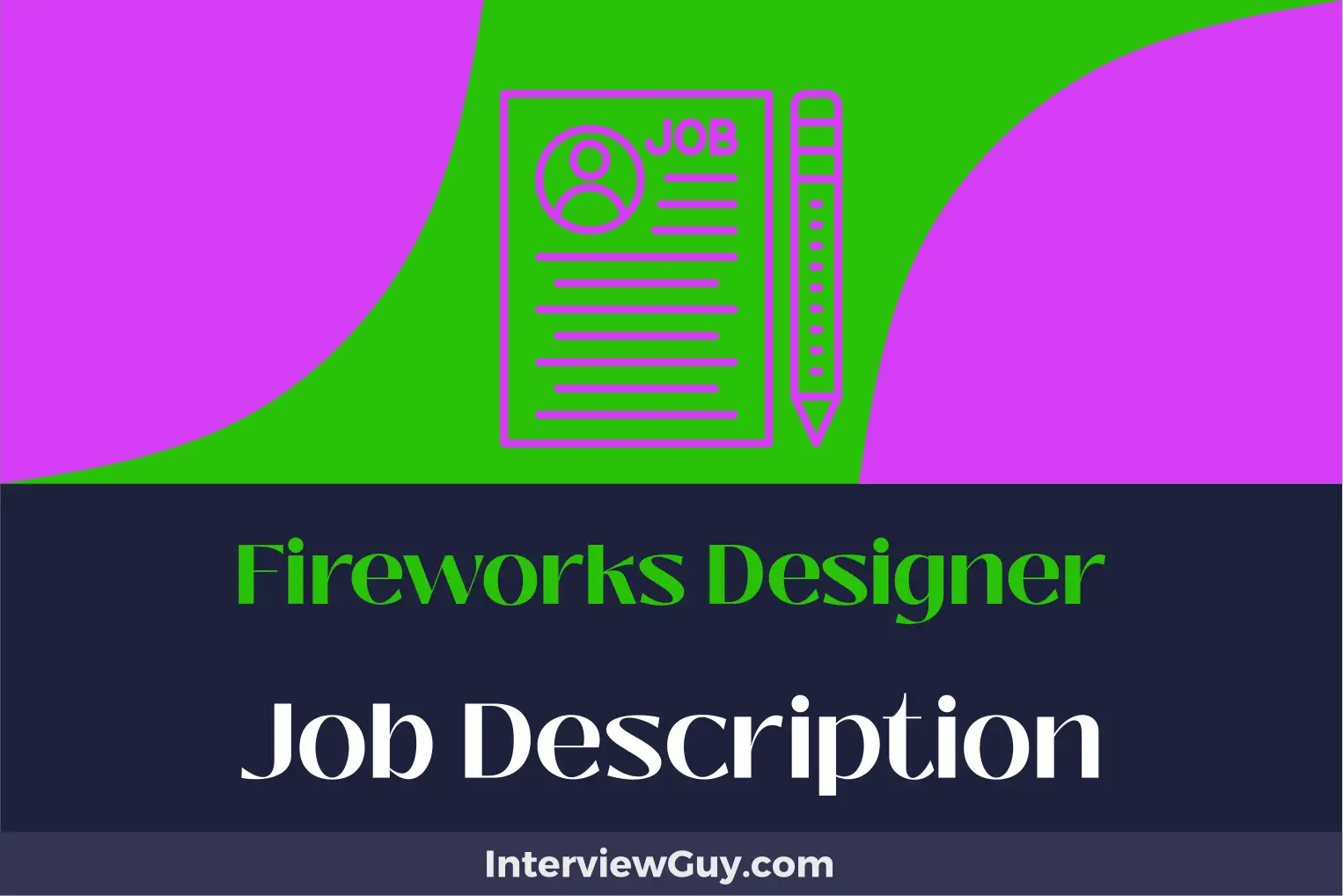 fireworks designer job description
