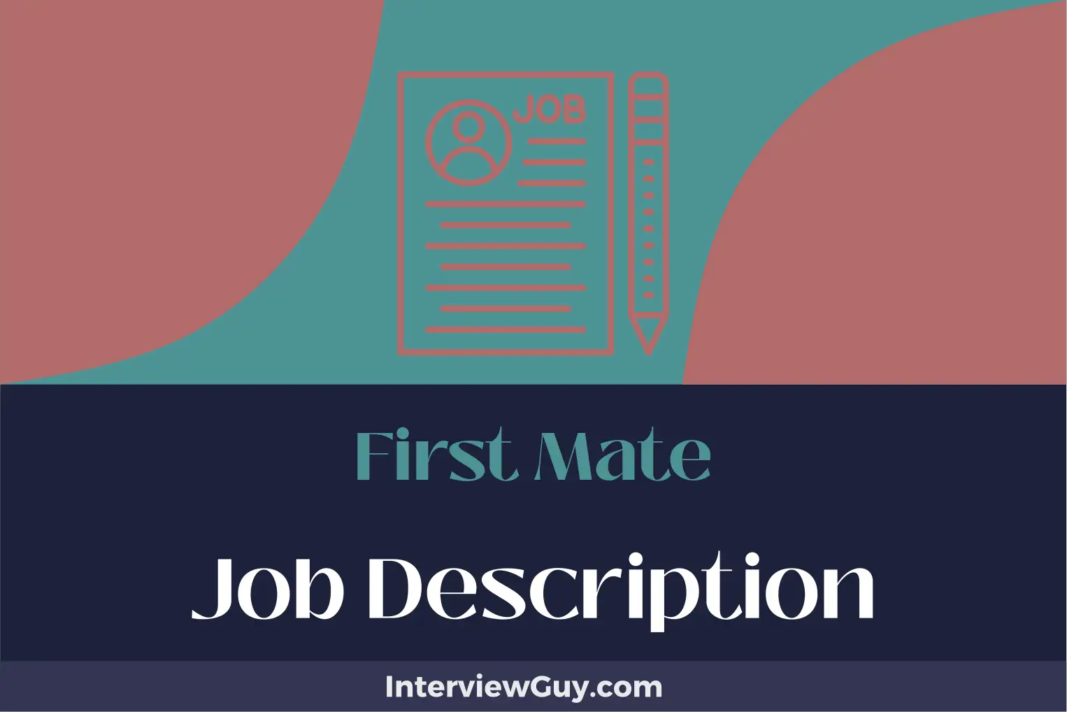 first mate job description