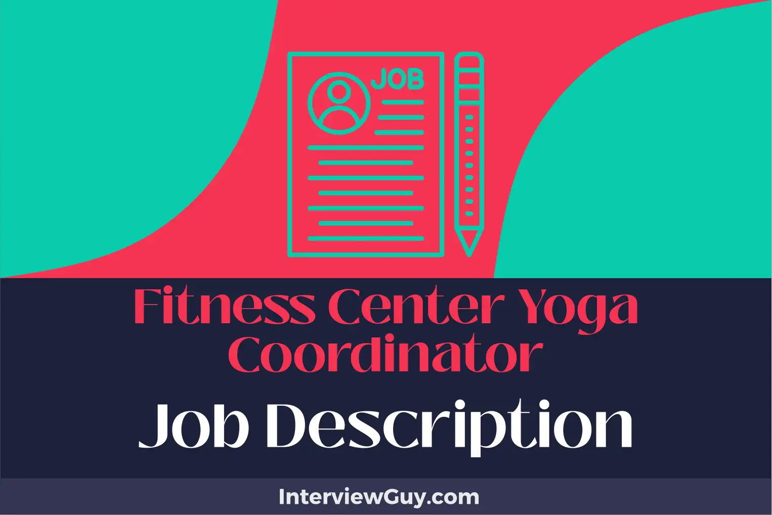 fitness center yoga coordinator job description