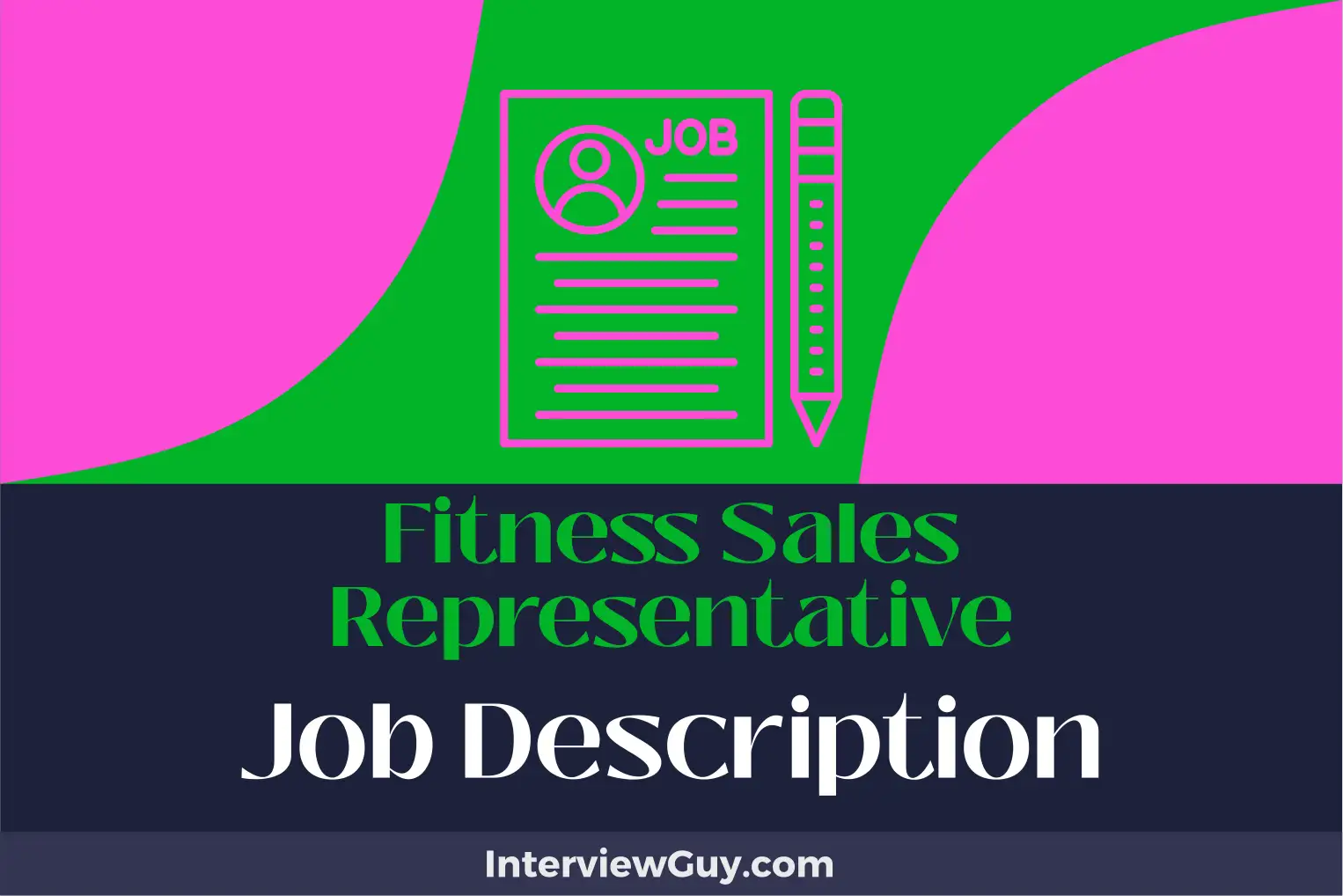 fitness sales representative job description