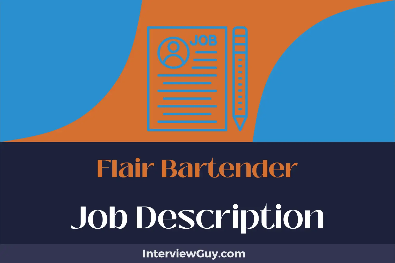 flair bartender job description