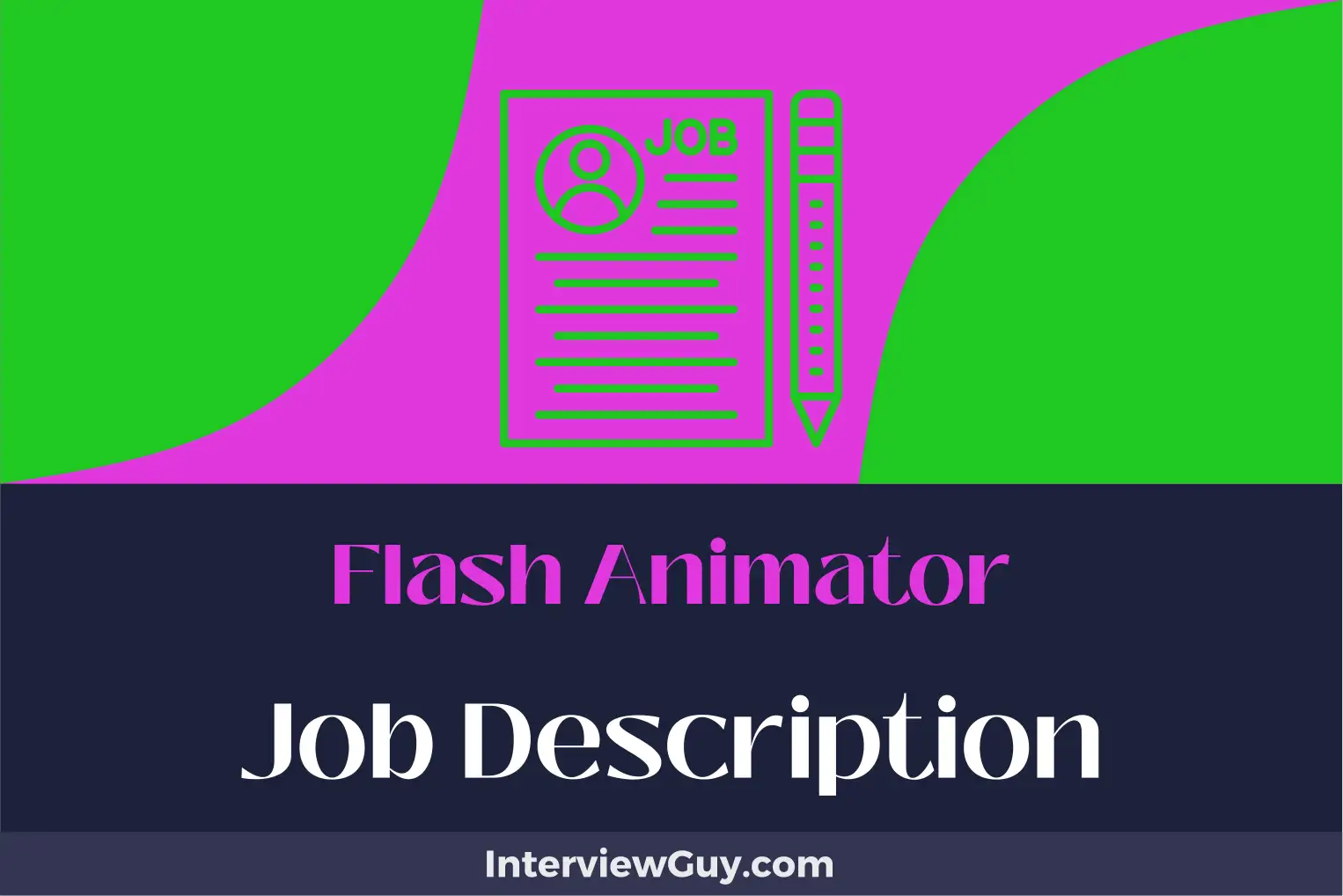 flash animator job description