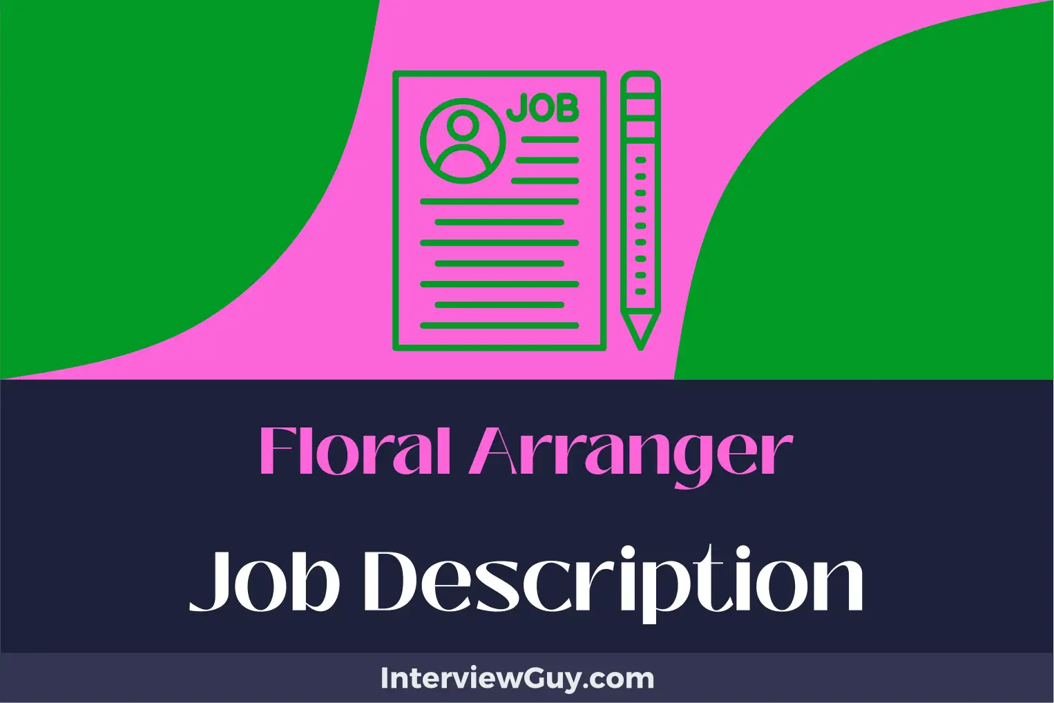 floral arranger job description
