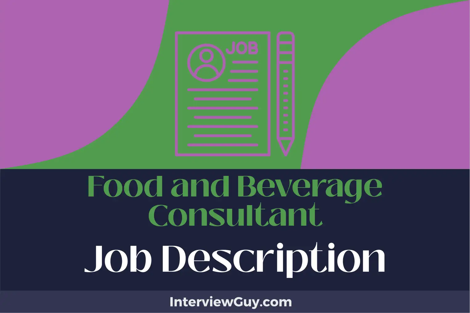 food and beverage consultant job description