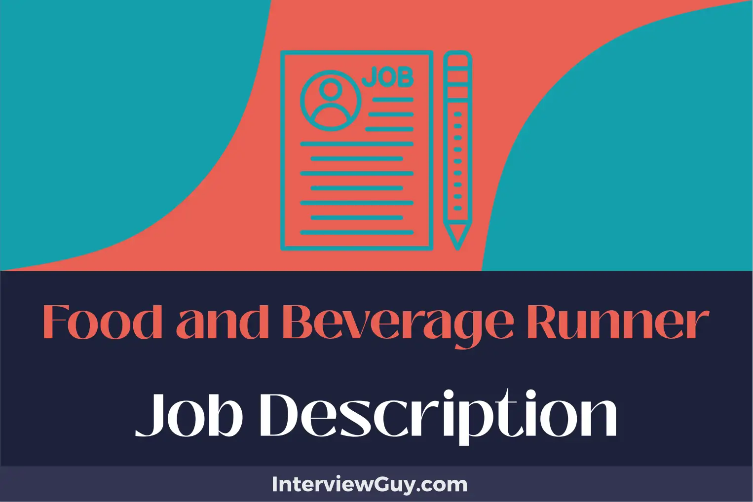 food and beverage runner job description