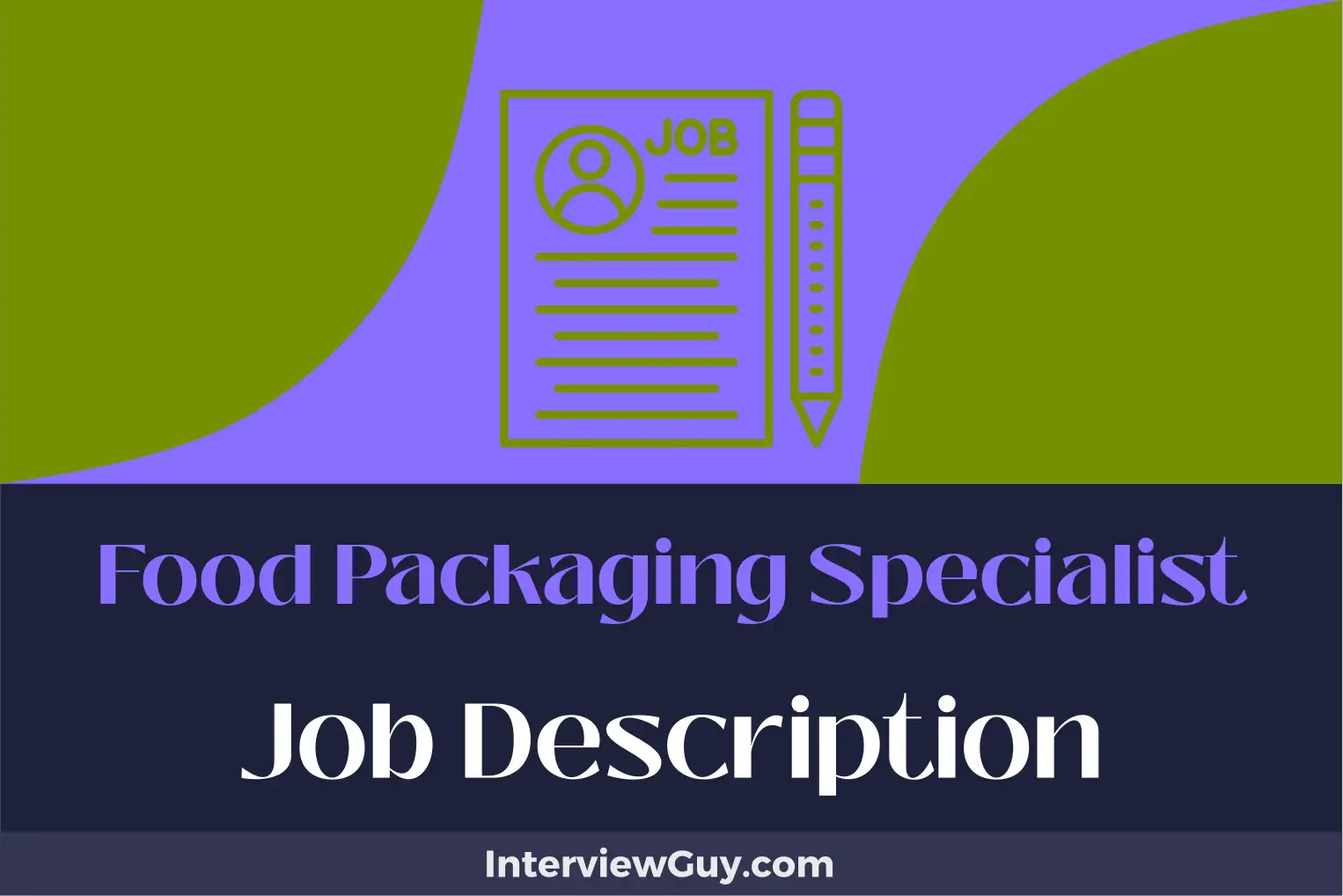 food packaging specialist job description
