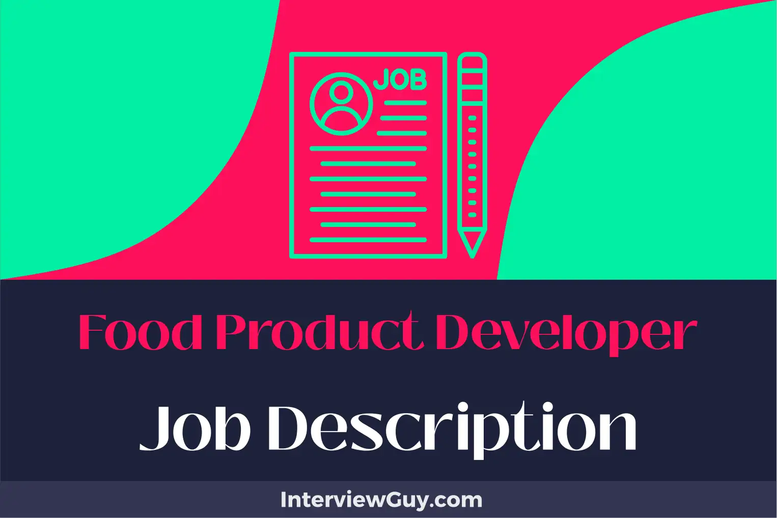 food product developer job description