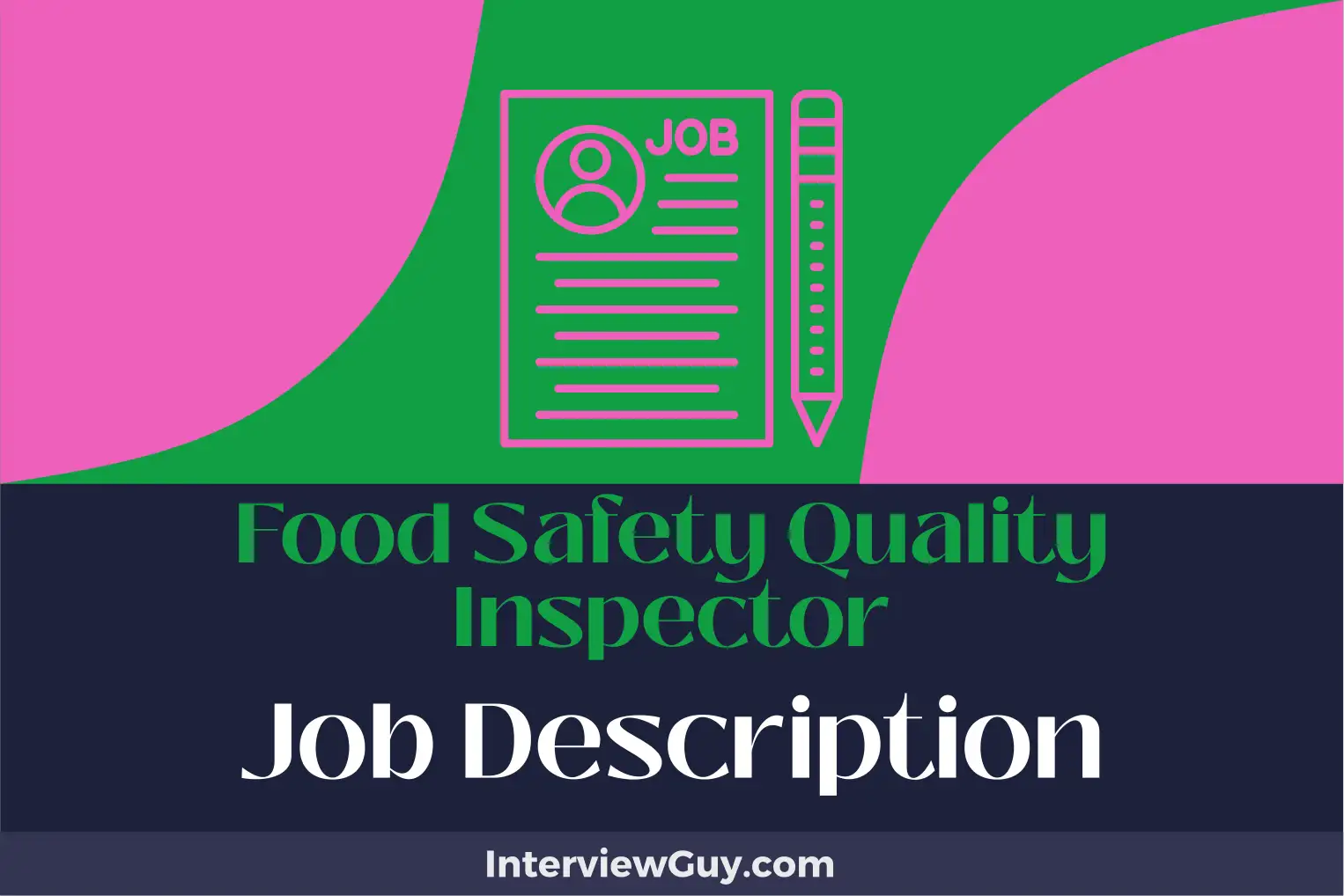 food safety quality inspector job description