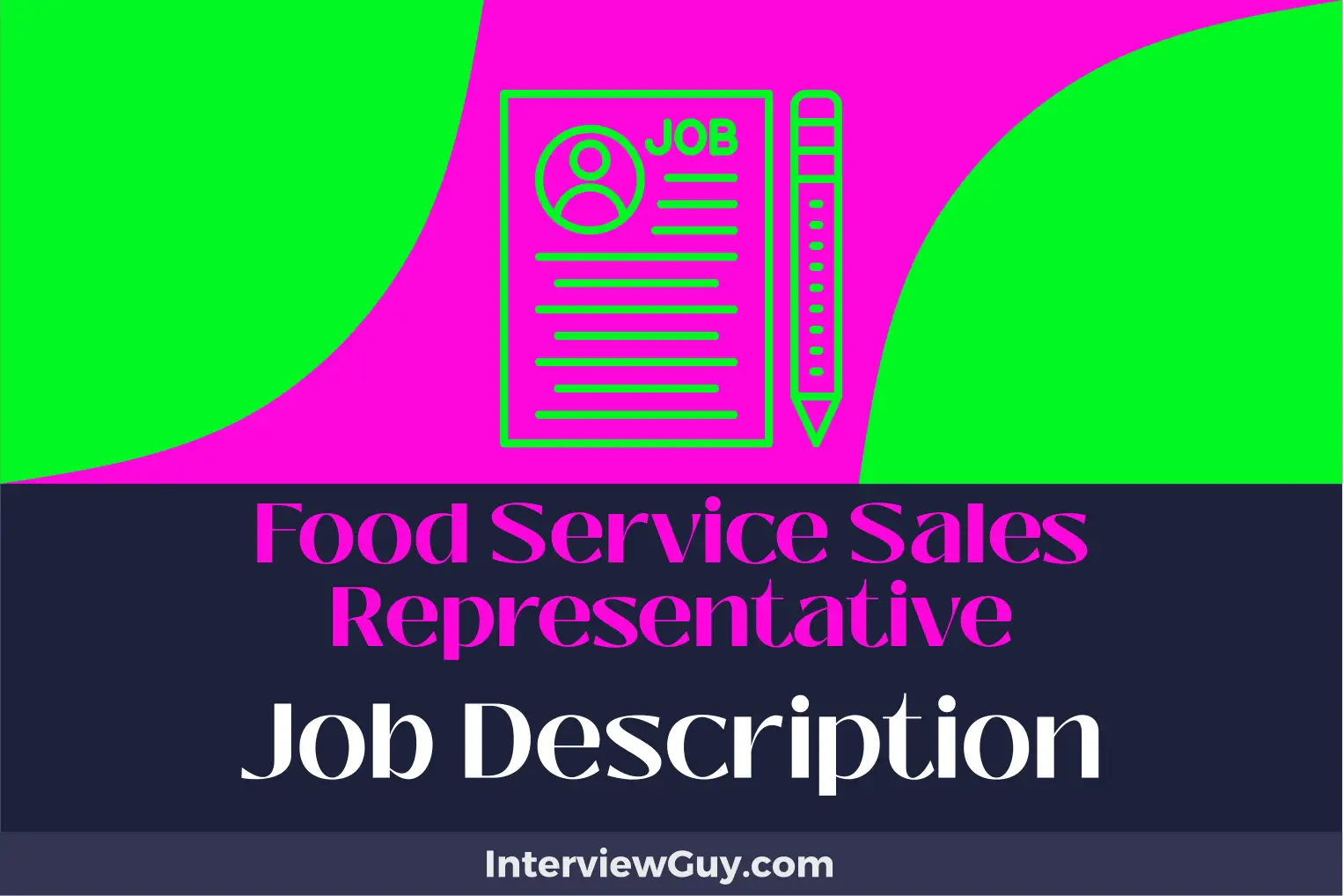 food service sales representative job description