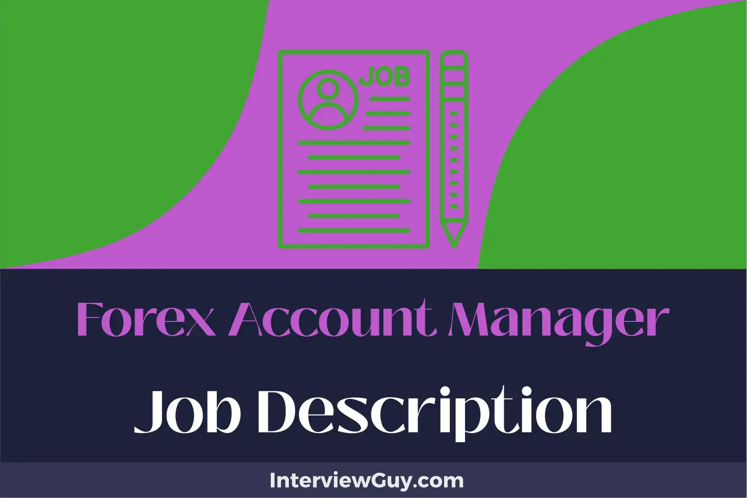 forex account manager job description