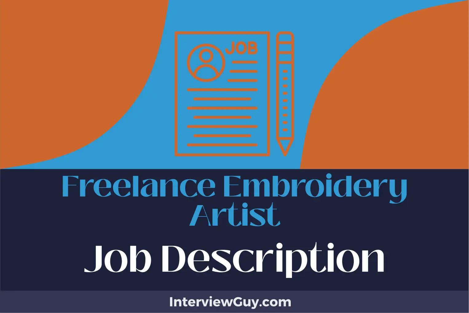 freelance embroidery artist job description