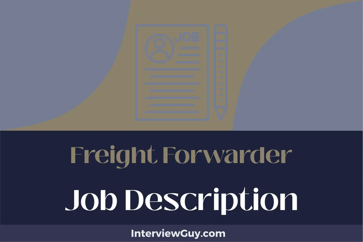 freight forwarder job description