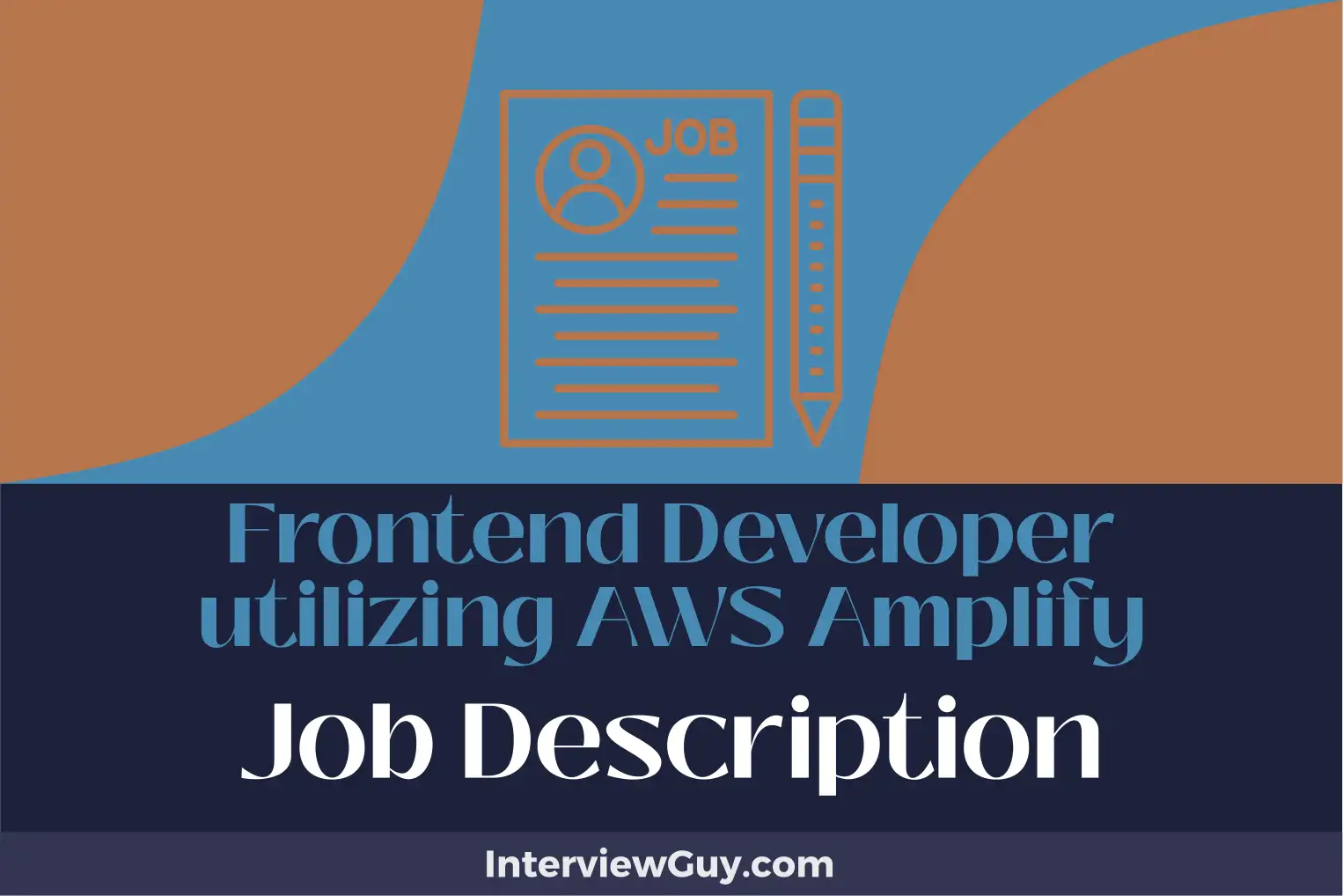 frontend developer utilizing aws amplify job description