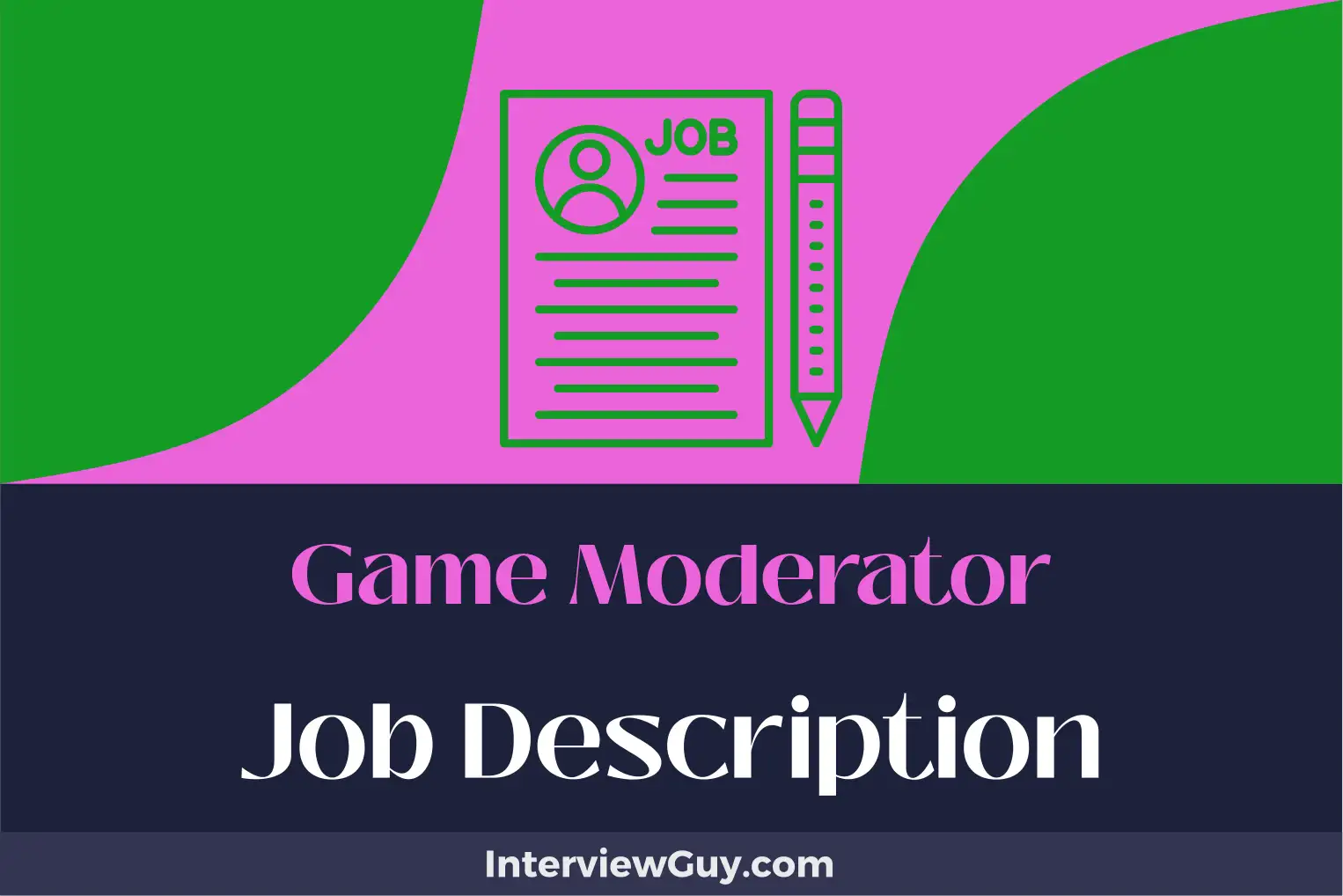 game moderator job description