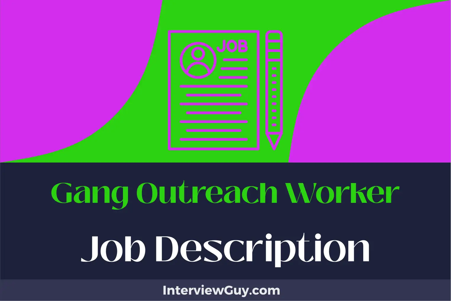 gang outreach worker job description