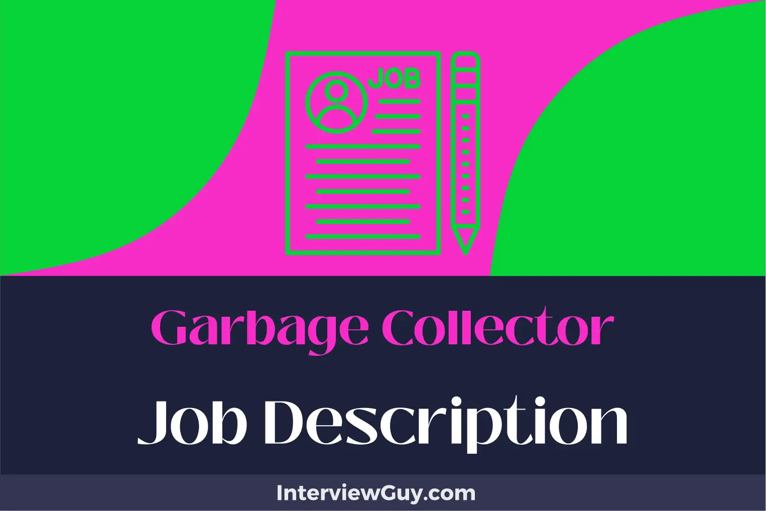 garbage collector job description