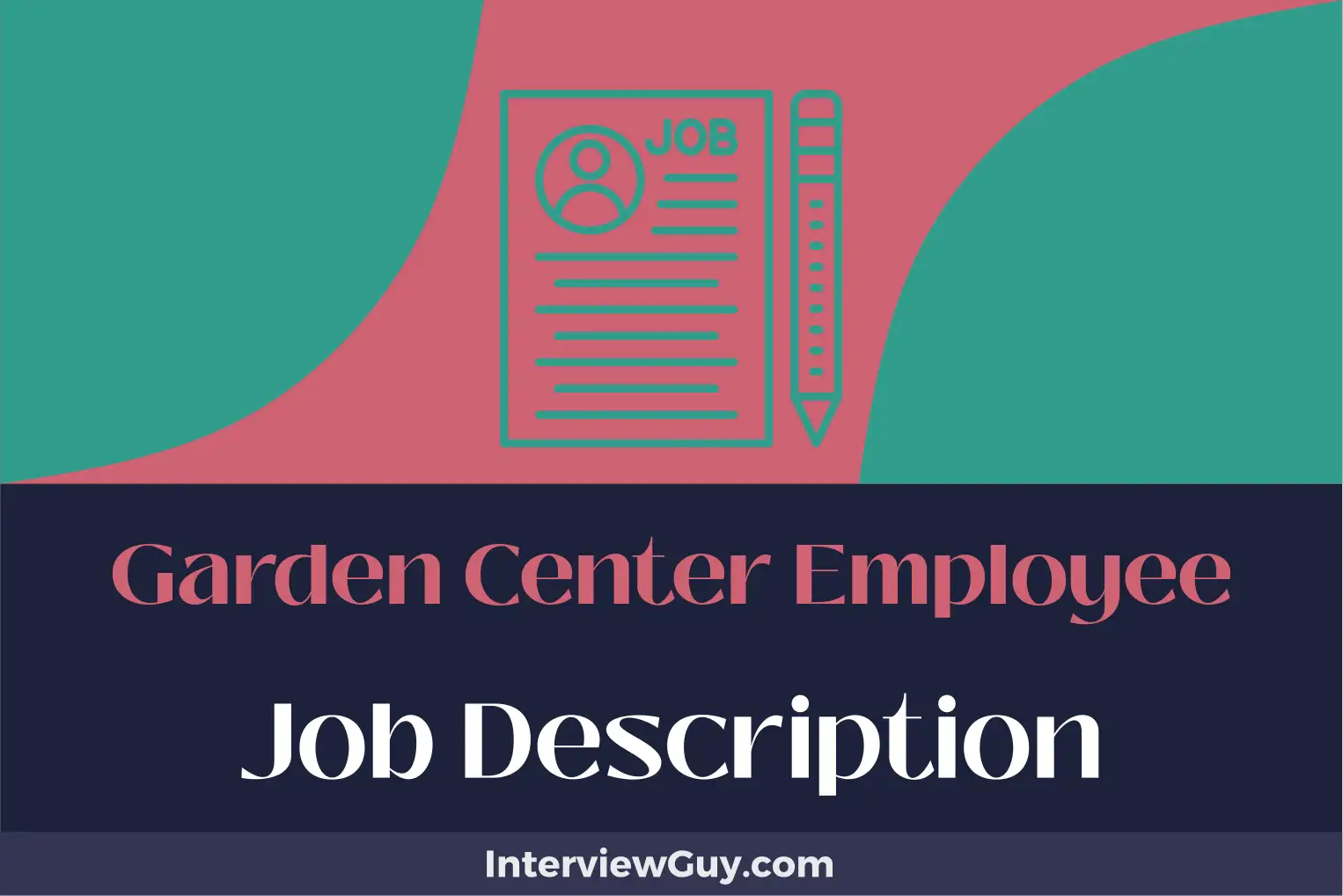 garden center employee job description
