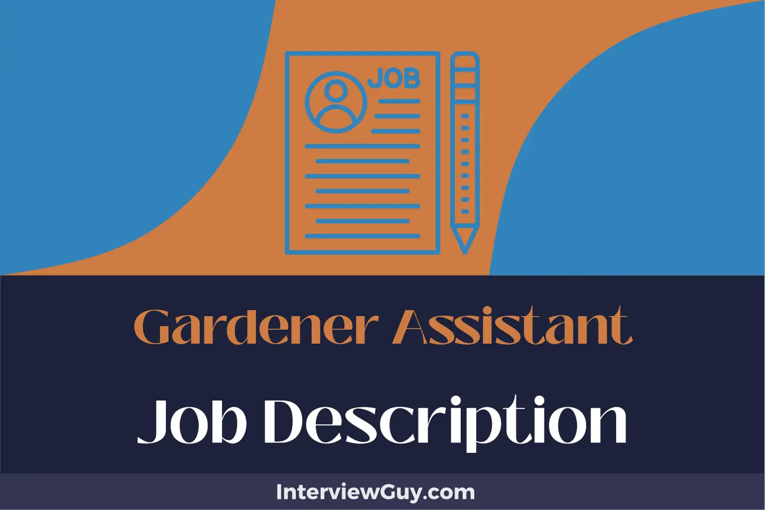 gardener assistant job description