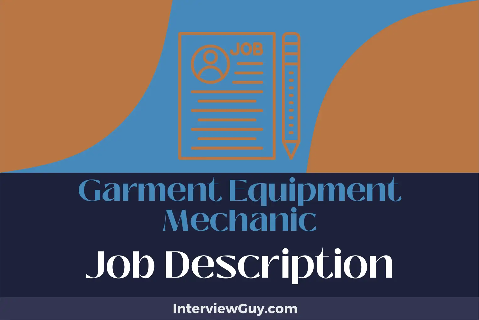 garment equipment mechanic job description