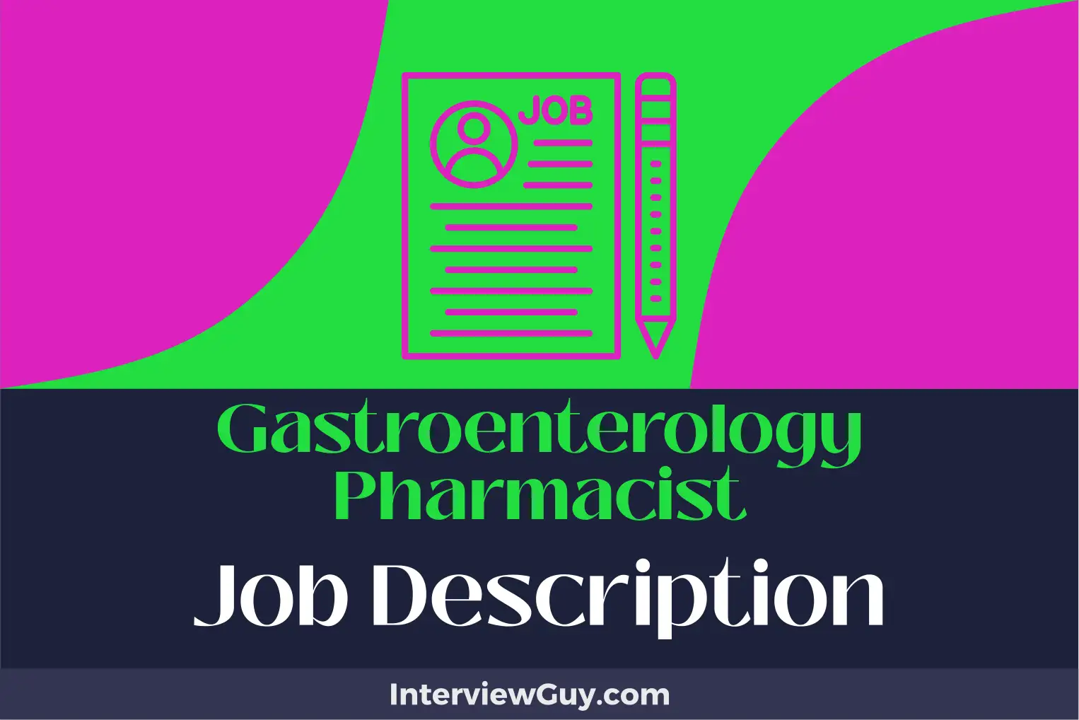 gastroenterology pharmacist job description