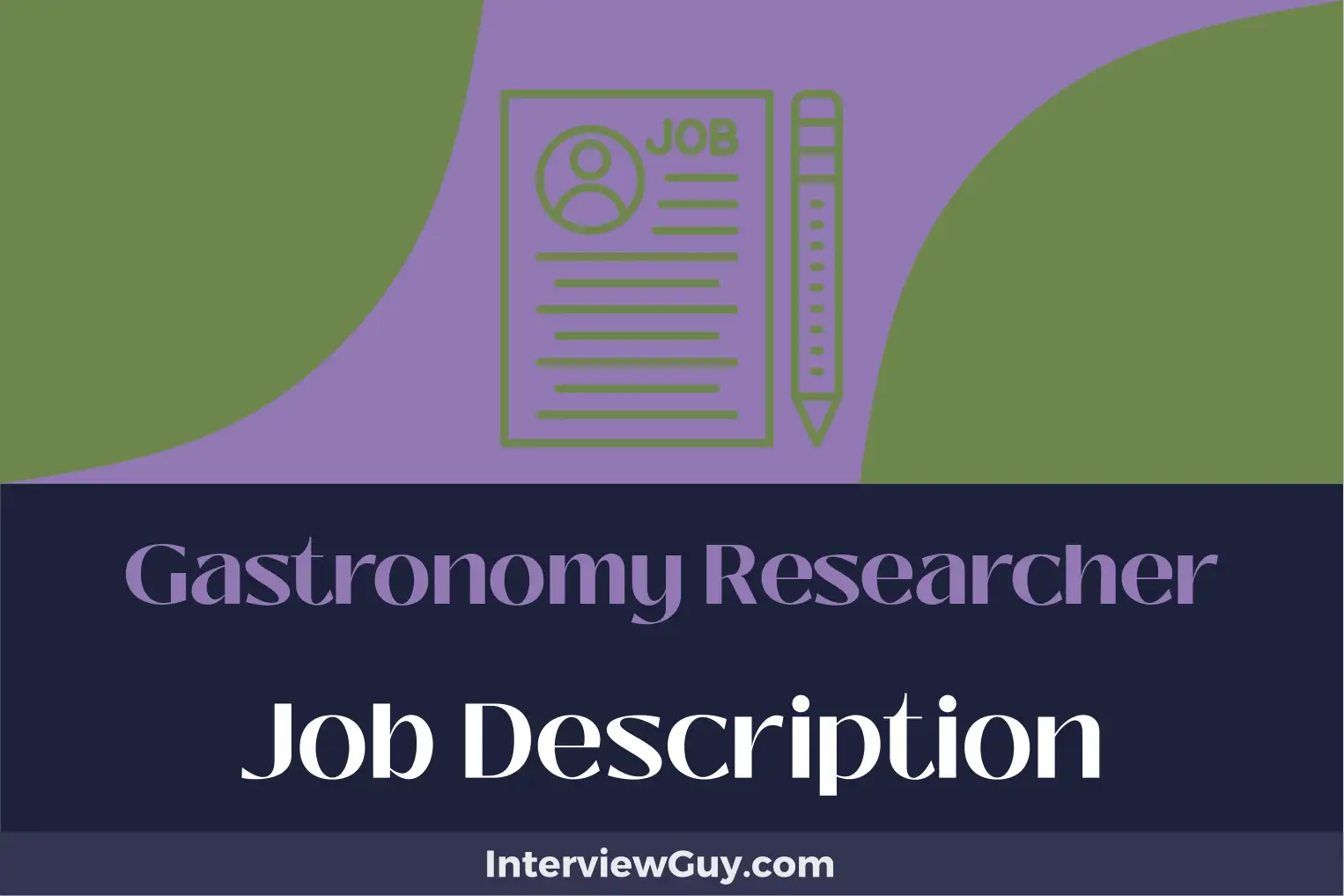 gastronomy researcher job description
