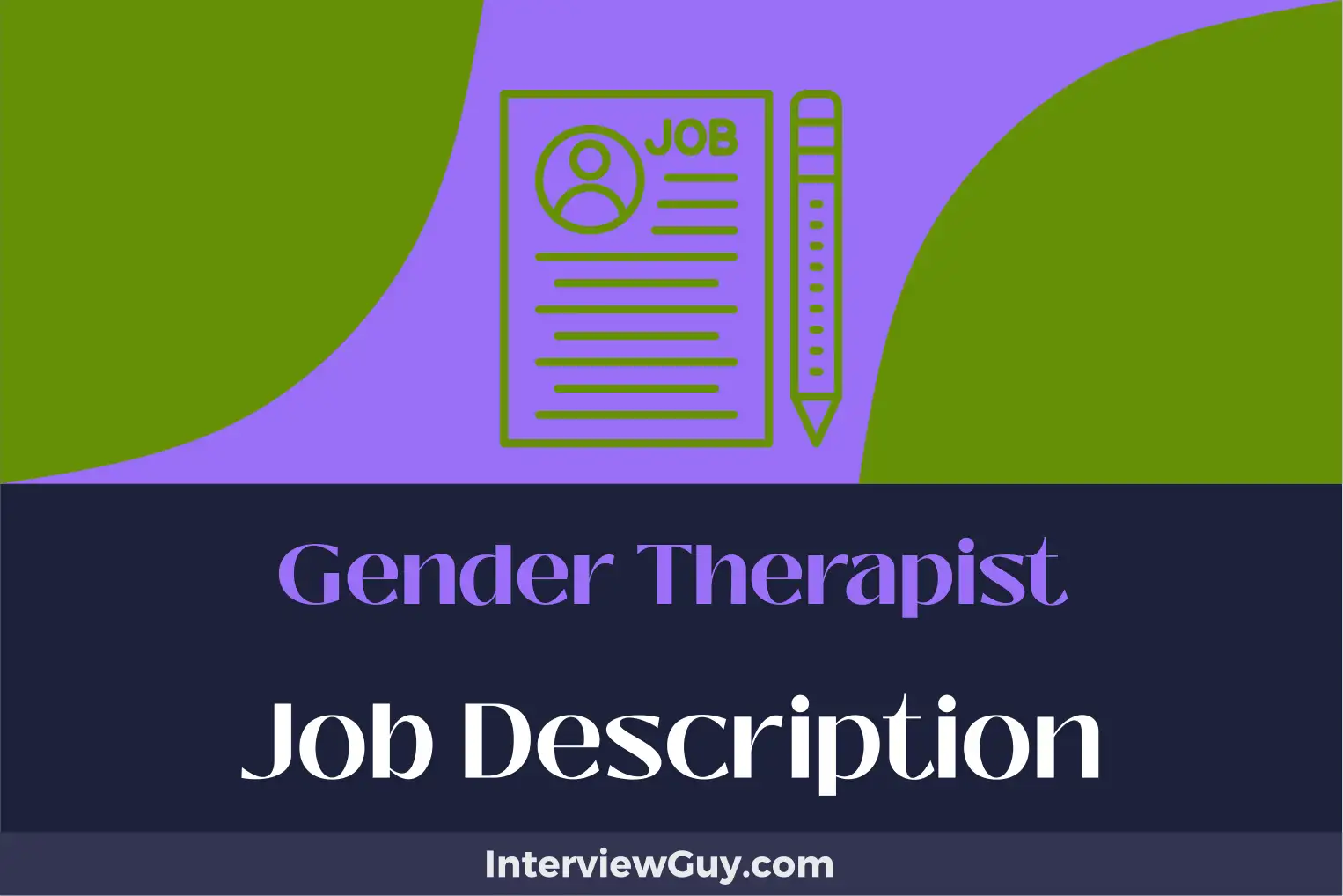 gender therapist job description