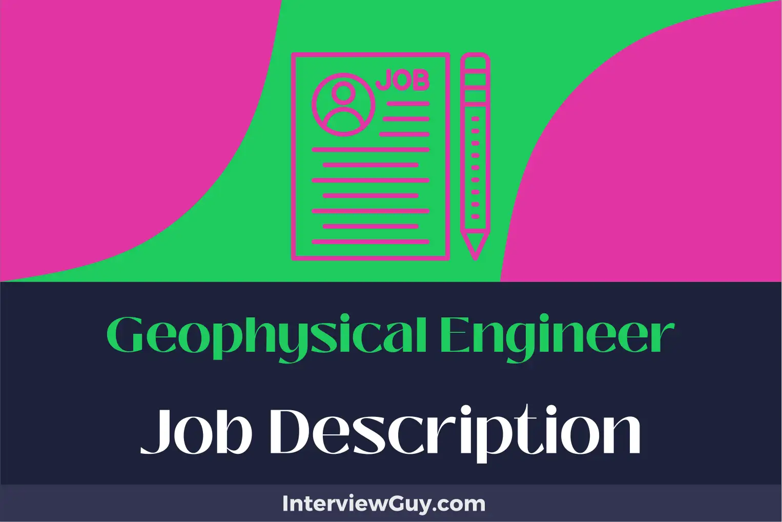 geophysical engineer job description