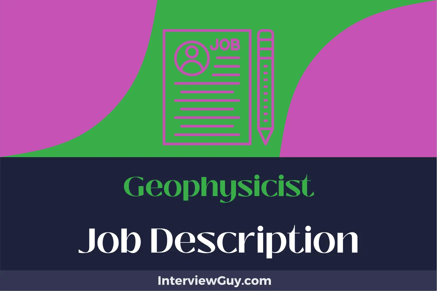 geophysicist job description