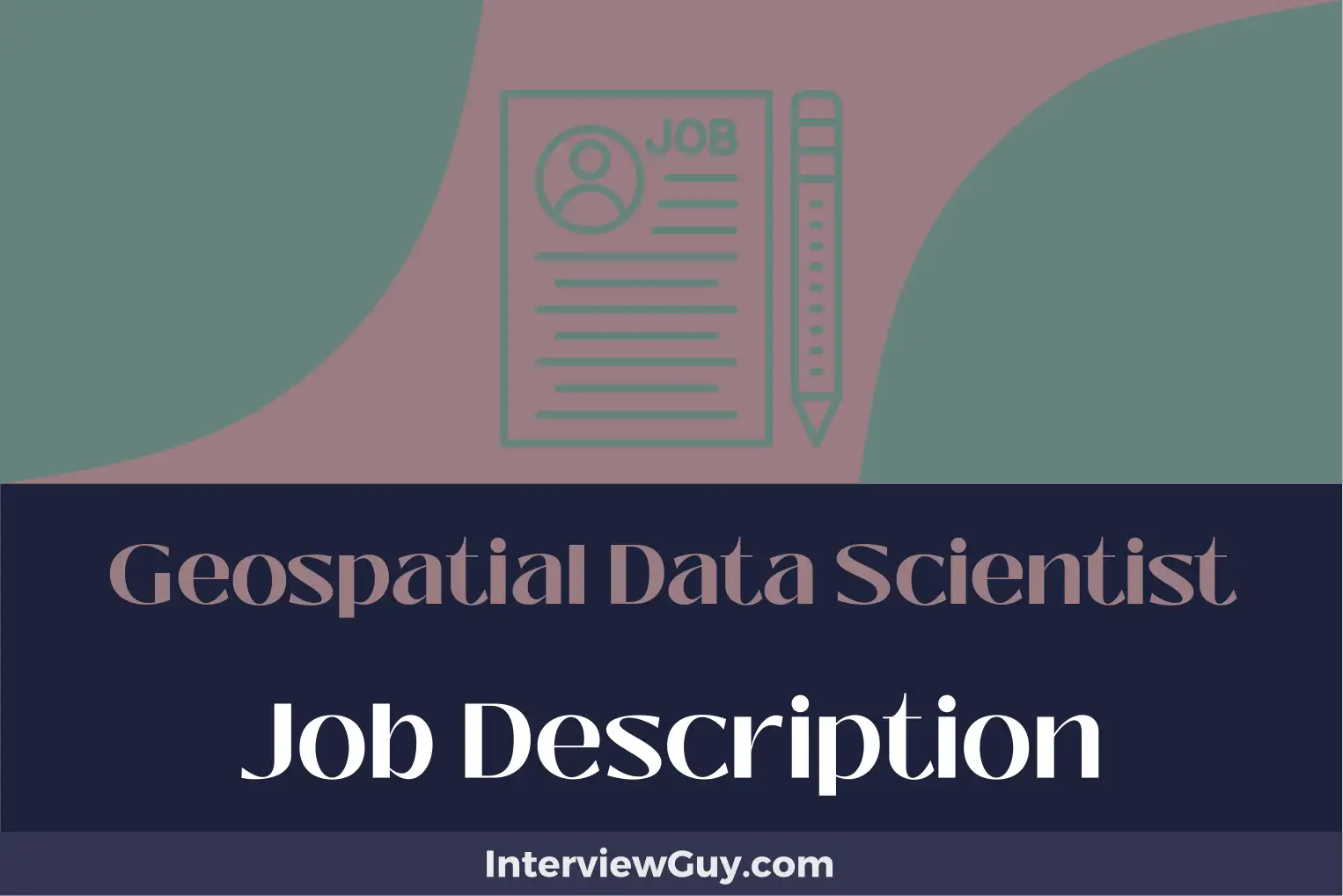 geospatial data scientist job description