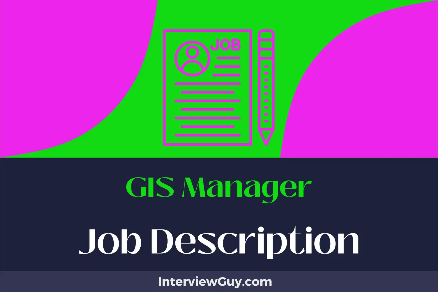 gis manager job description