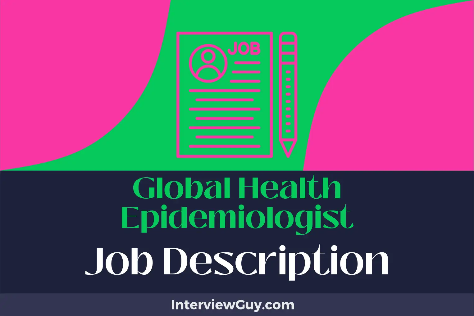global health epidemiologist job description