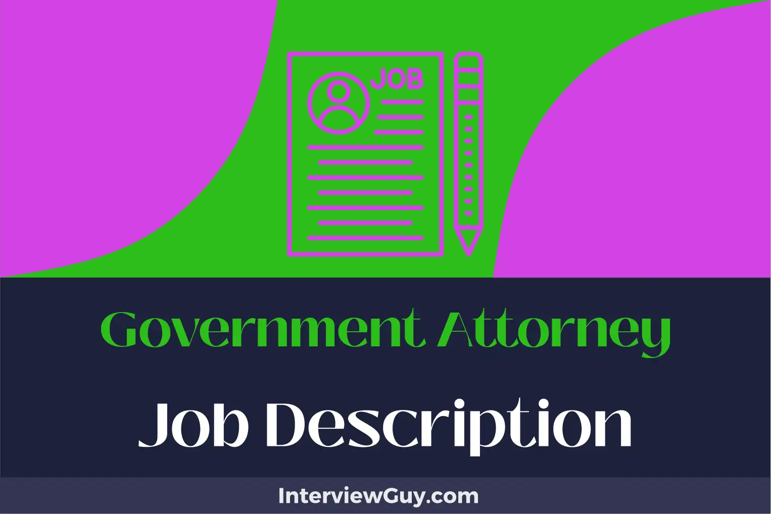 government attorney job description