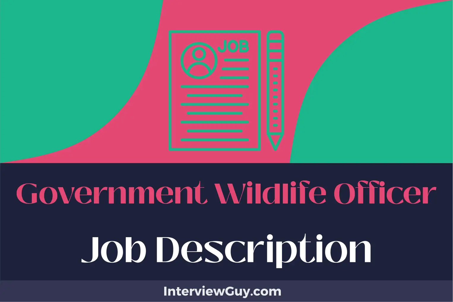 government wildlife officer job description