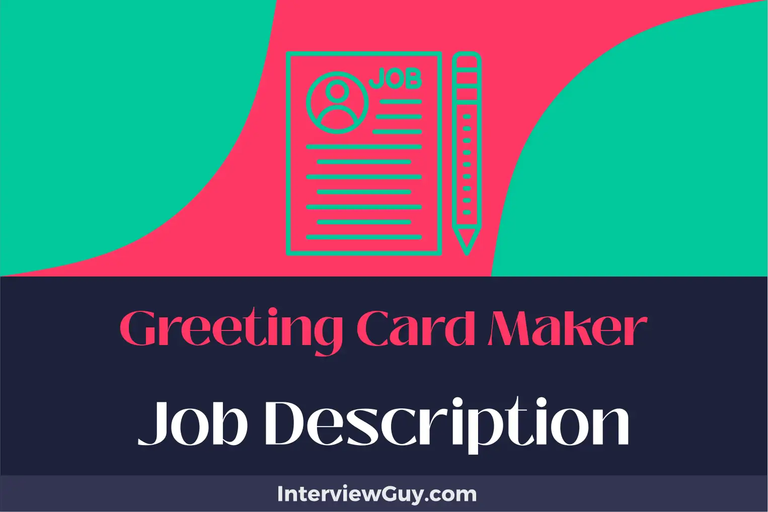 greeting card maker job description