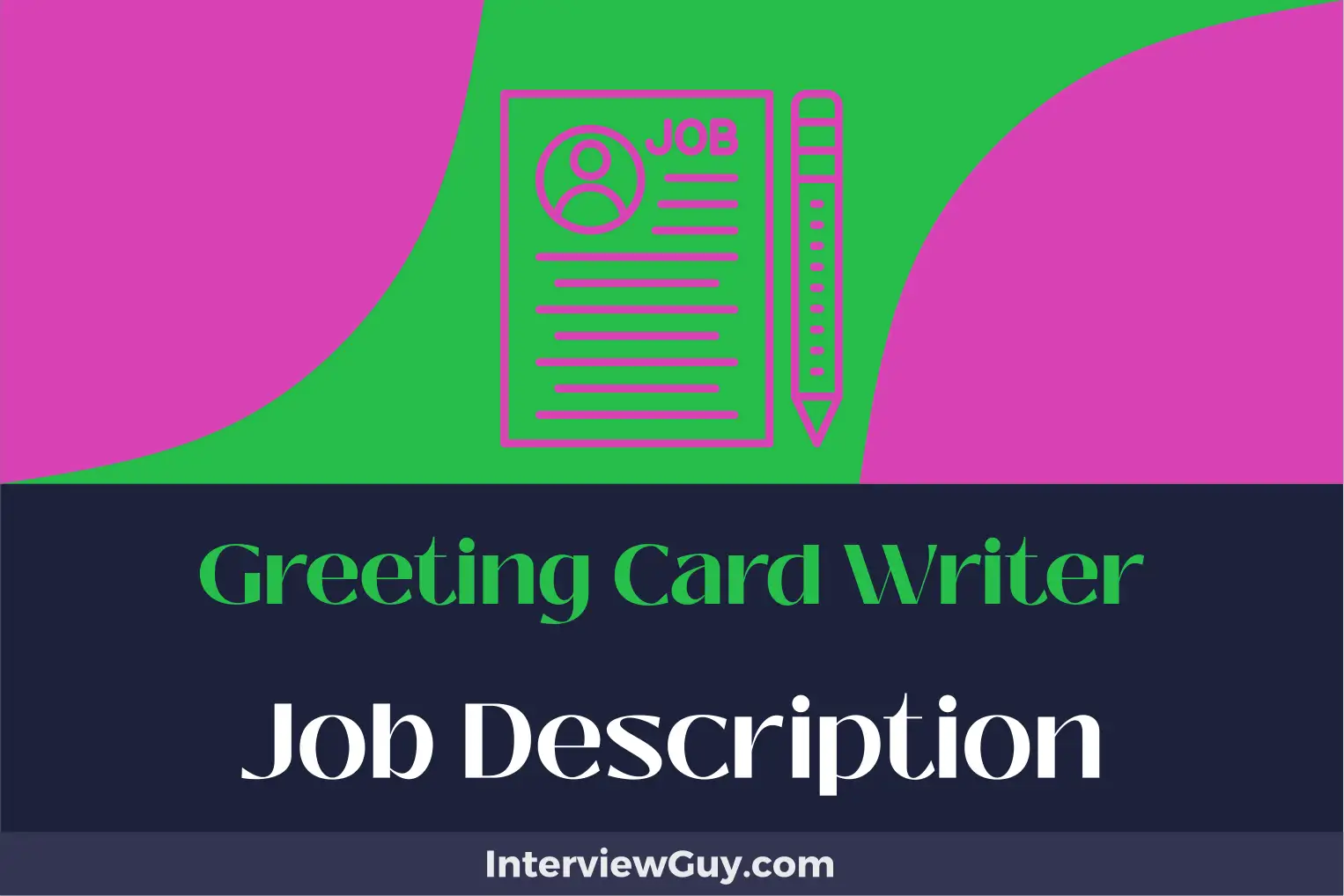 greeting card writer job description