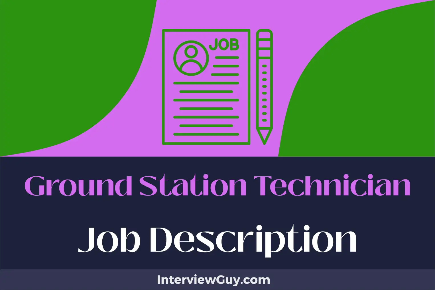 ground station technician job description