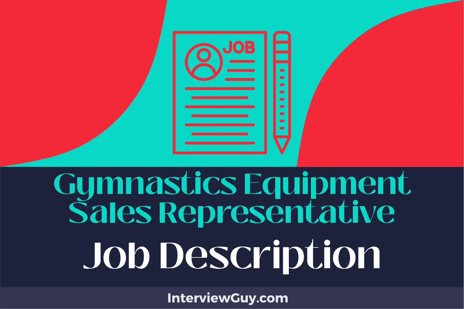 gymnastics equipment sales representative job description