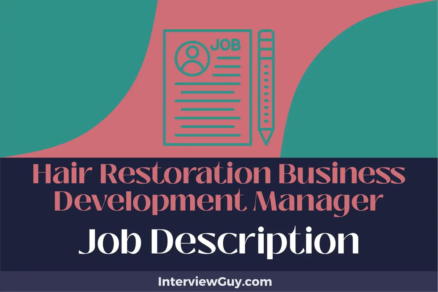 hair restoration business development manager job description