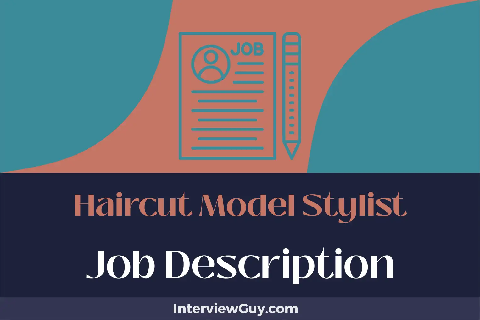 haircut model stylist job description