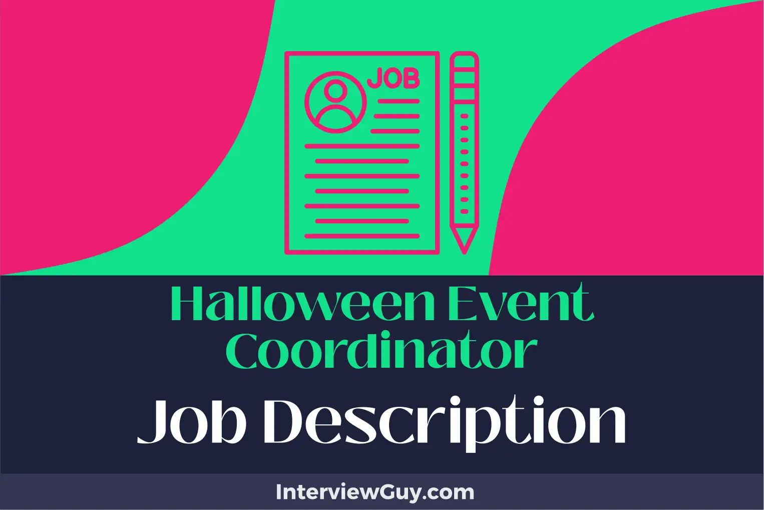 halloween event coordinator job description
